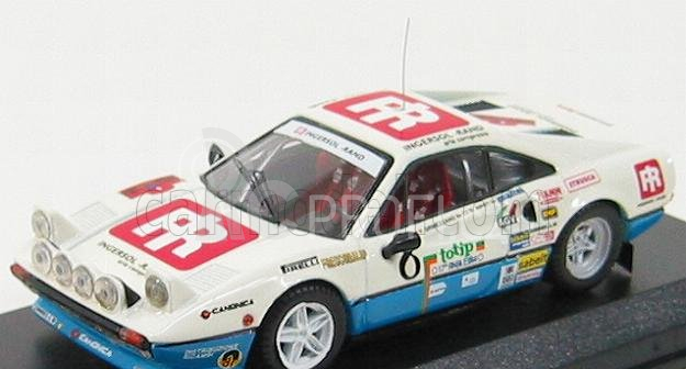 Best-model Ferrari 308 Gtb N 8 Rally Elba 1984 Amati - Ormezzano 1:43 Bílá Modrá