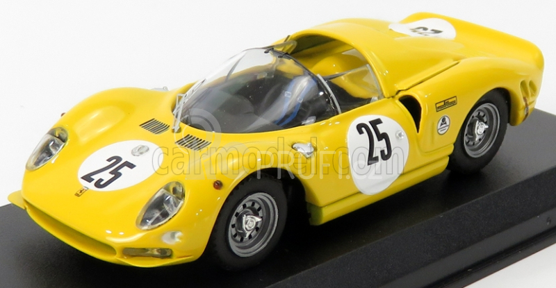 Best-model Ferrari 365 P2 N 25 24h Daytona 1966 Bianchi - Van Ophem - Jean Beurlys 1:43 Žlutá