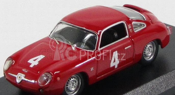 Best-model Fiat Abarth 750 N 4 Winner Gp Monza 1963 G.capra 1:43 Red