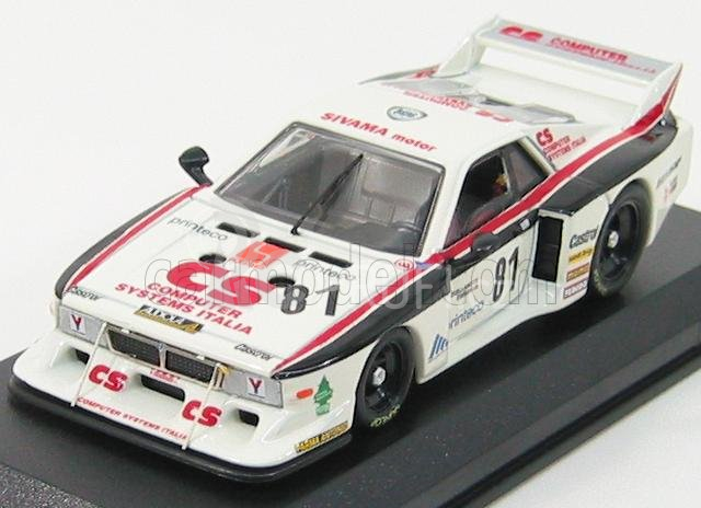 Best-model Lancia Beta Coupe Montecarlo N 81 Monza 1982 Casoni - Castellano 1:43 Bílá Černá