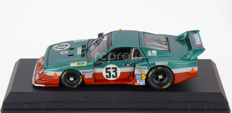 Best-model Lancia Beta Montecarlo Turbo Team Lancia Corse N 53 24h Le Mans 1980 Carlo Facetti - Martino Finotto 1:43 Zelená Červená