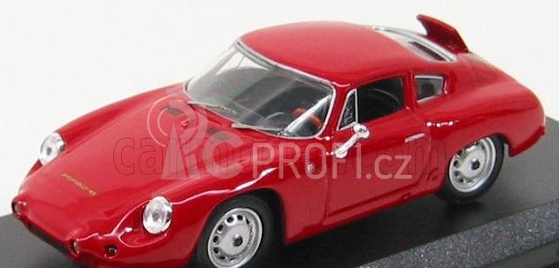 Best-model Porsche 1600gs Abarth 1960 1:43 Red