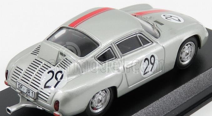 Best-model Porsche 356b Carrera Abarth N 29 1:43, stříbrná