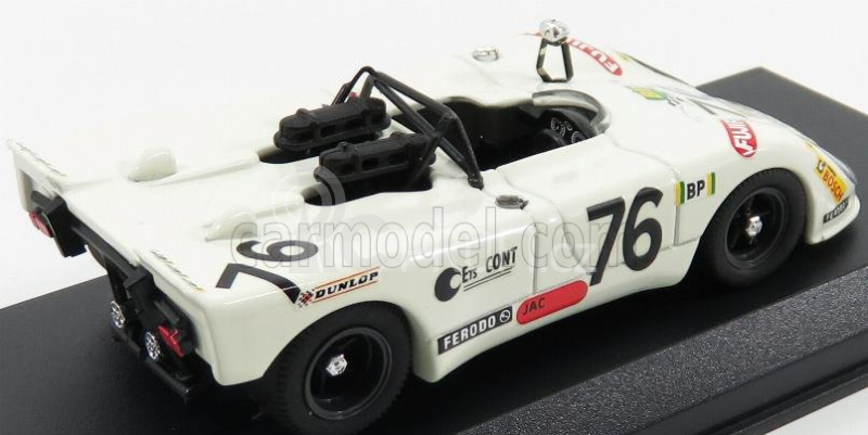 Best-model Porsche 908/2 Flunder N 76 24h Le Mans 1972 Lagniez - Touroul 1:43 Bílá