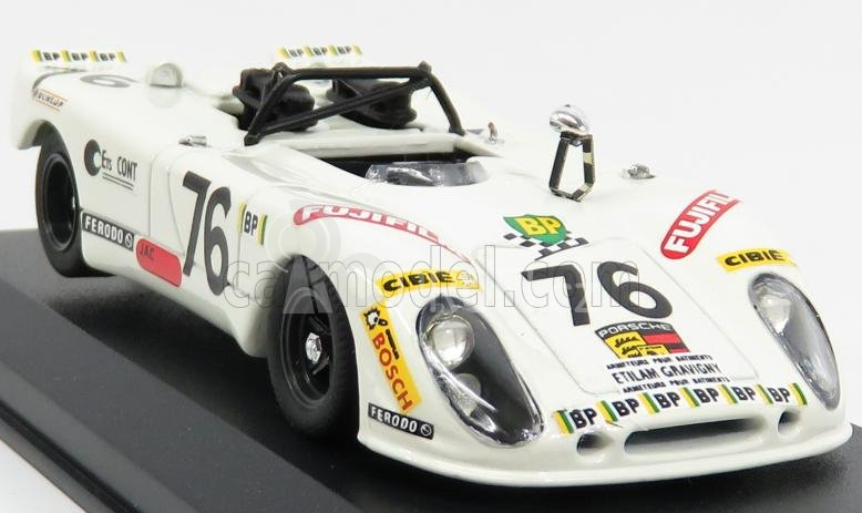 Best-model Porsche 908/2 Flunder N 76 24h Le Mans 1972 Lagniez - Touroul 1:43 Bílá