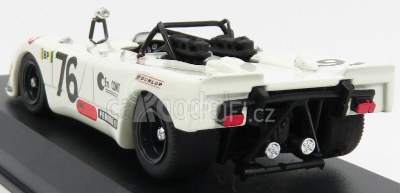 Best-model Porsche 908/2 Flunder N 76 24h Le Mans 1972 Lagniez - Touroul 1:43 Bílá