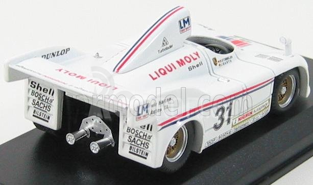 Best-model Porsche 908/4 N 31 Nurburgring 1980 Stommelen - Barth 1:43 Bílá