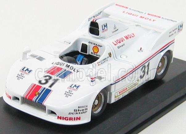 Best-model Porsche 908/4 N 31 Nurburgring 1980 Stommelen - Barth 1:43 Bílá