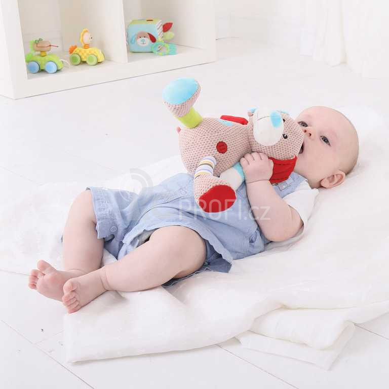 Bigjigs Baby Velký pejsek Bruno 23cm