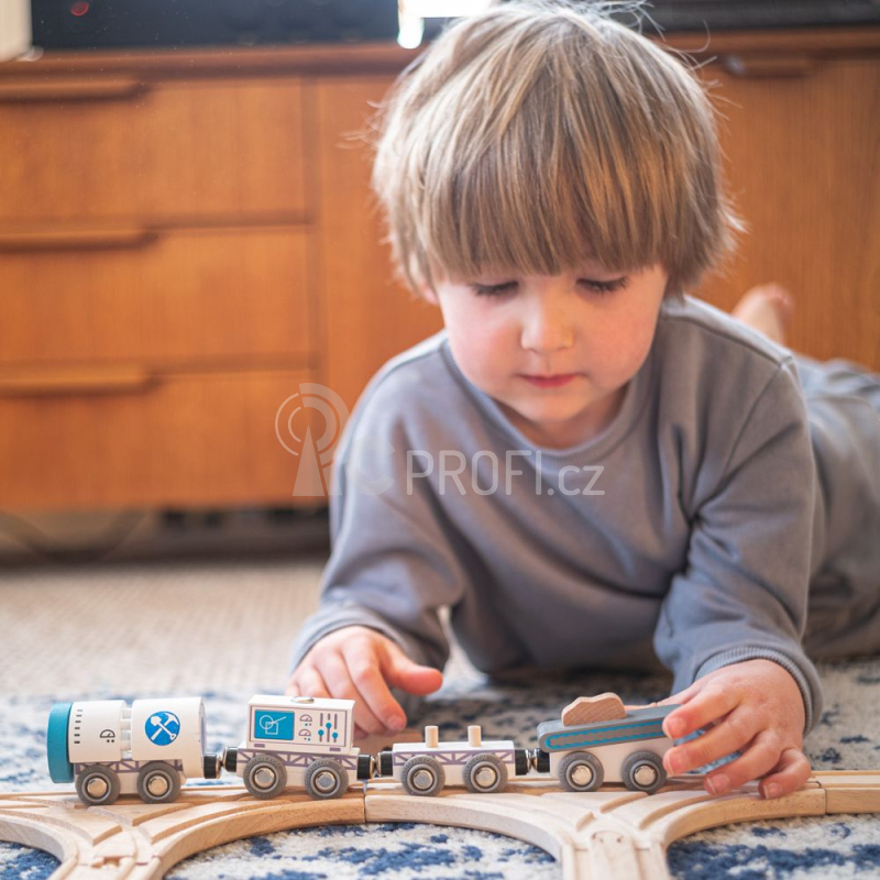 Bigjigs Rail Dřevěný důlní vlak