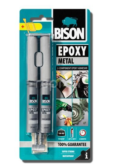 BISON 1714 Epoxy metal 45min., 24ml