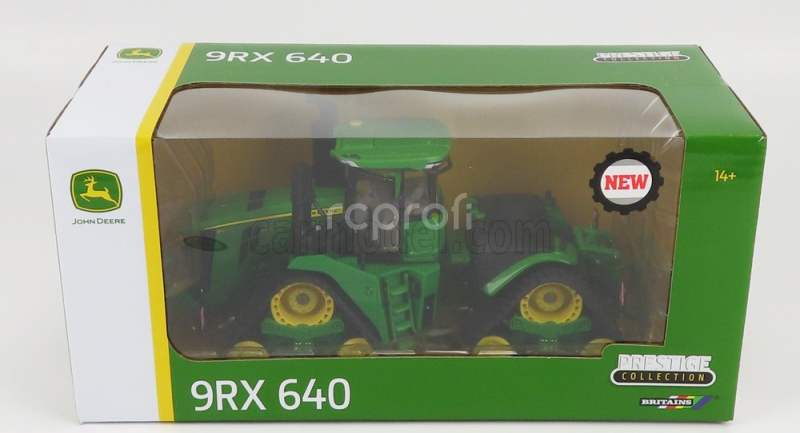 Britains John deere 9rx 640 Tractor Cingolato 2020 1:32 Zelená Žlutá
