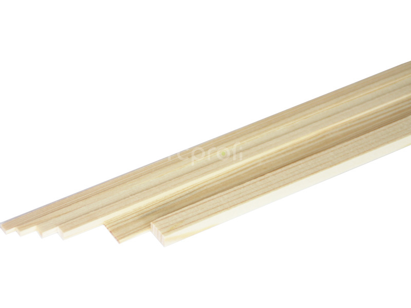 Broušený smrkový nosník 12x12mm (1m)