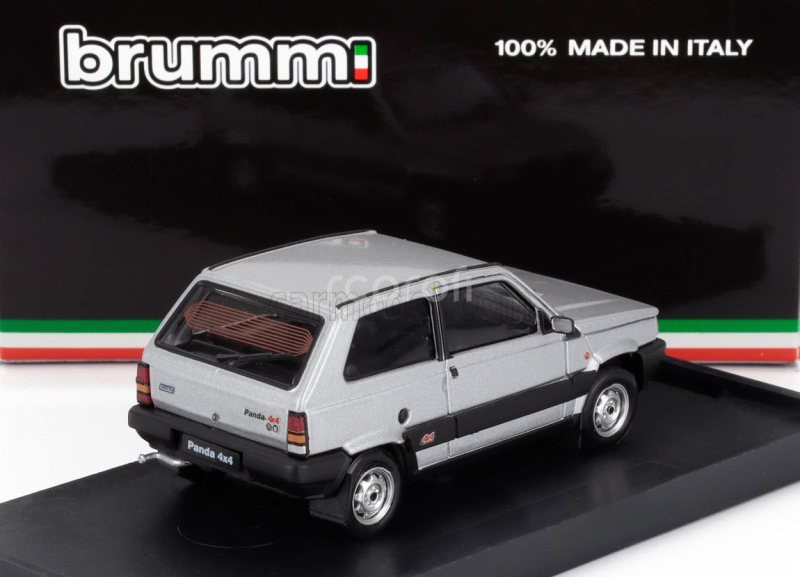 Brumm Fiat Panda 4x4 Supernova 1986 1:43 Grigio - Šedá Met