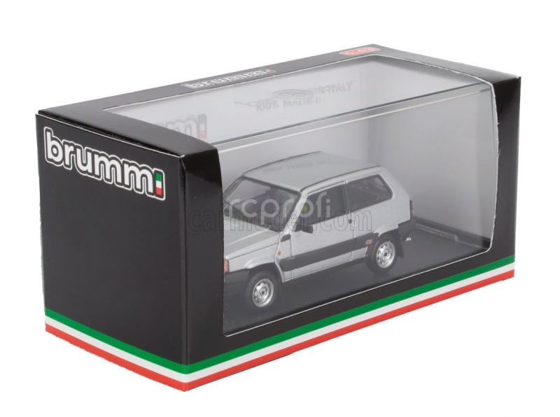 Brumm Fiat Panda 4x4 Supernova 1986 1:43 Grigio - Šedá Met