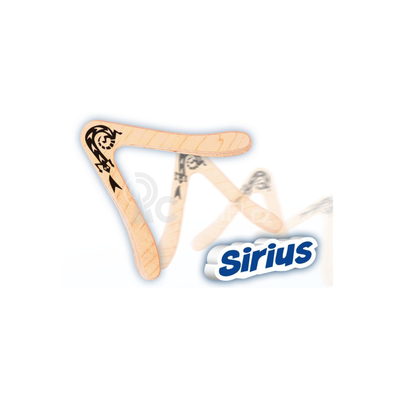 Bumerang SIRIUS dřevěný