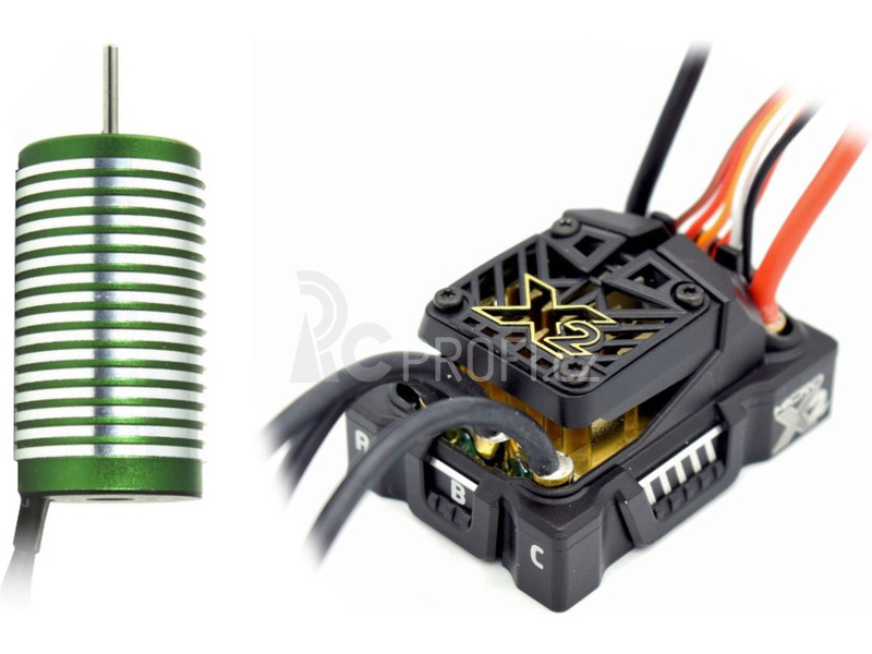 Castle motor 0808 8200ot/V, reg. Mamba Micro X2 (3.5mm)