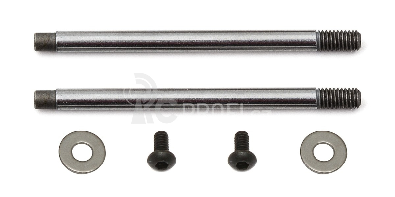 Chromové pístnice tlumičů 3x23 mm, 2 ks.
