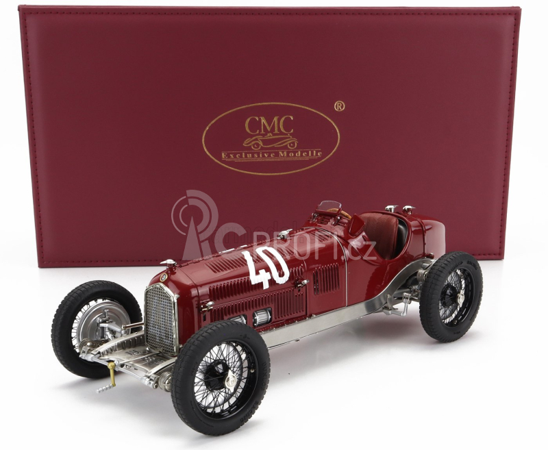 Cmc Alfa romeo F1  P3 N 40 Winner Comminges Gp 1933 Fagioli 1:18 Red