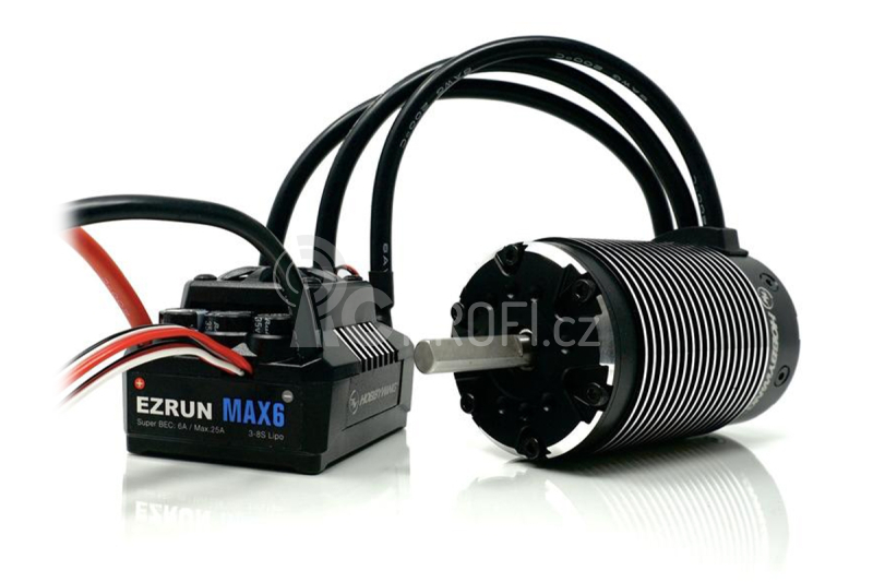 COMBO MAX6 s EZRUN 5687 1100Kv - černý