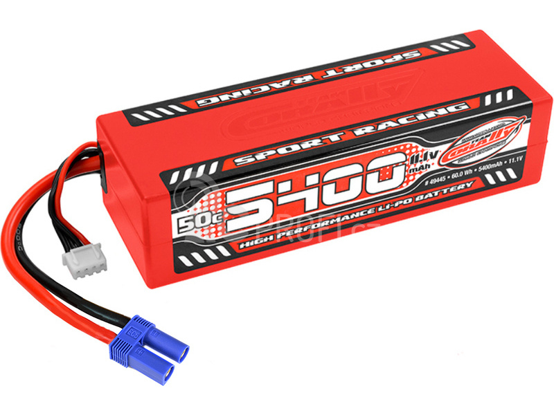 Corally LiPo Sport Racing 11.1V 5400mAh 50C EC5