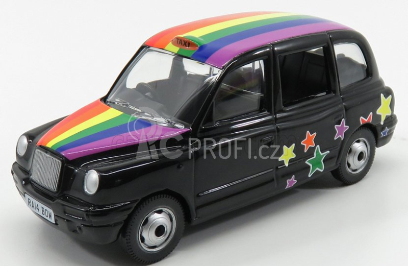 Corgi Austin London Taxi Lti Tx4 2007 - Peace & Love 1:36 Black