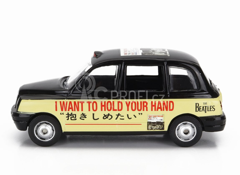Corgi Austin London Taxi Lti Tx4 2007 - The Beatles - I Want To Hold Your Hand 1:36 Žlutá Černá