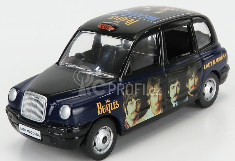 Corgi Austin London Taxi Lti Tx4 2014 - The Beatles - Lady Madonna 1:36 Blue