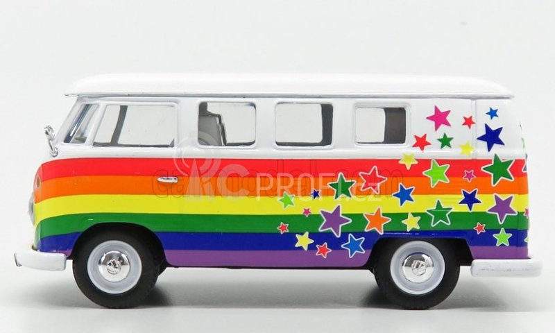 Corgi Volkswagen T1 Minibus Camper Van 1961 - Peace & Love 1:43 Různé