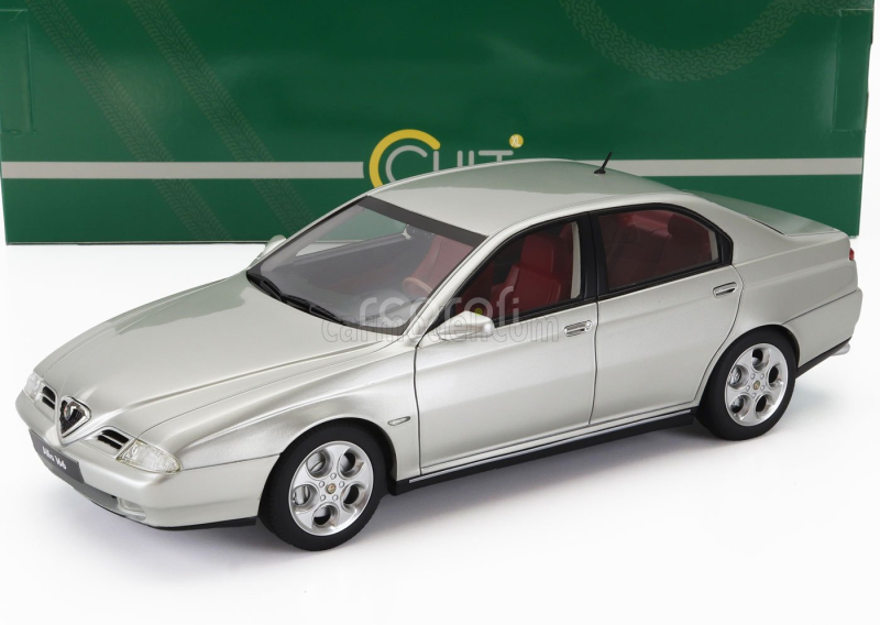Cult-scale models Alfa romeo 166 3.0 V6 24v Super 1998 1:18 Silver