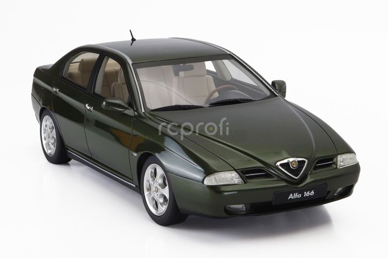 Cult-scale models Alfa romeo 166 3.0 V6 24v Super 1998 1:18 Zelená