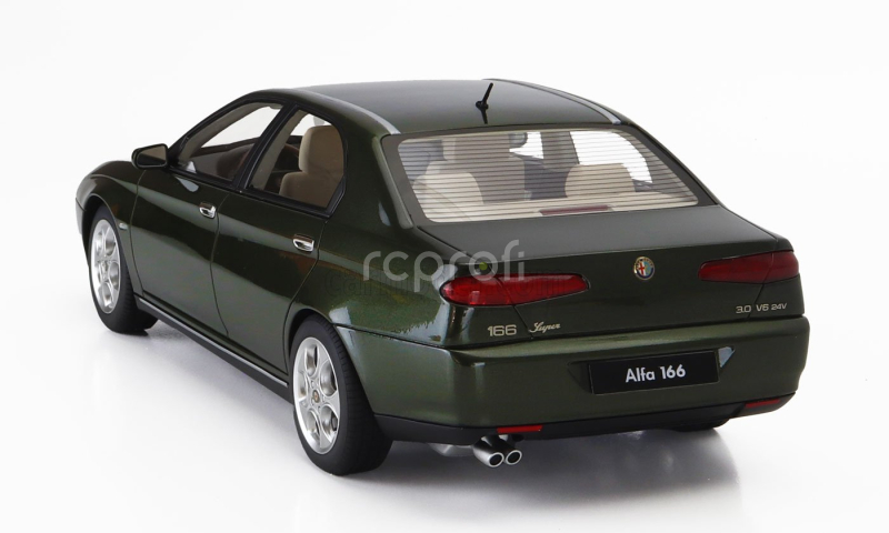Cult-scale models Alfa romeo 166 3.0 V6 24v Super 1998 1:18 Zelená