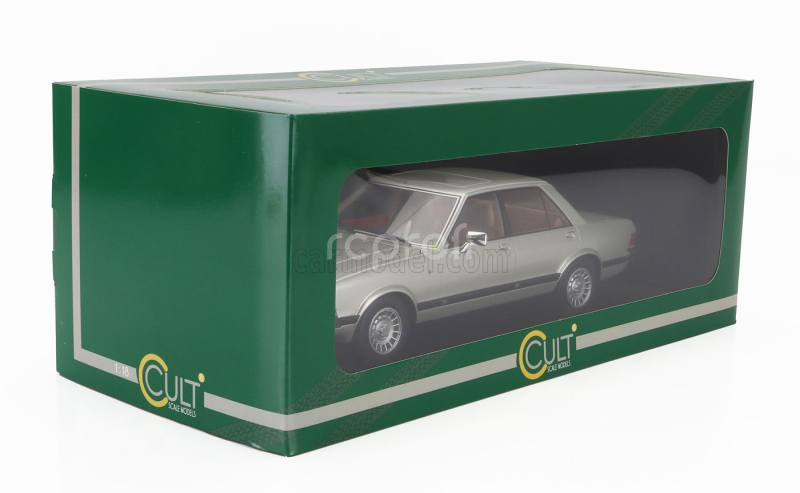 Cult-scale models Ford england Granada 2.8 Ghia Saloon 1978 1:18 Silver