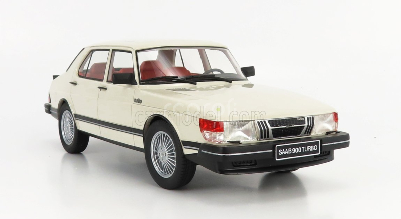 Cult-scale models Saab 900 Turbo 1980 1:18 Bílá