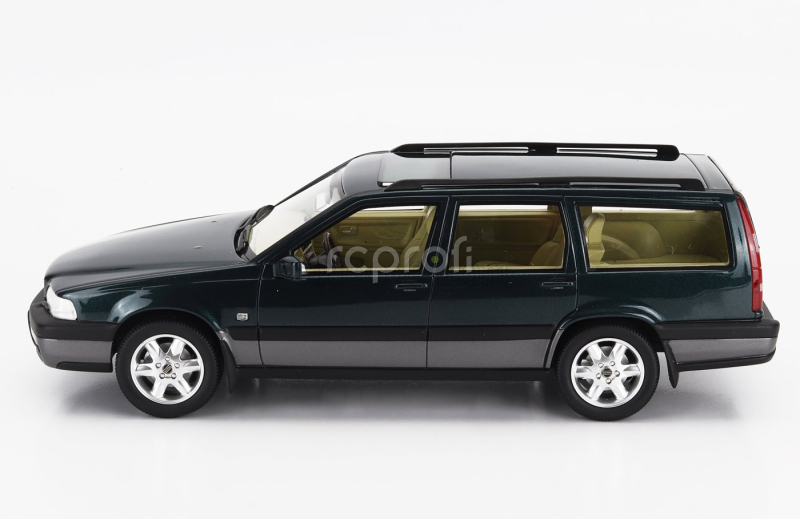 Cult-scale models Volvo V70 Xc Cross Country Sw Station Wagon 1996 1:18 Modrá Zelená Met