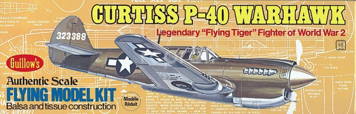 Curtiss P-40 Warhawk (419mm)