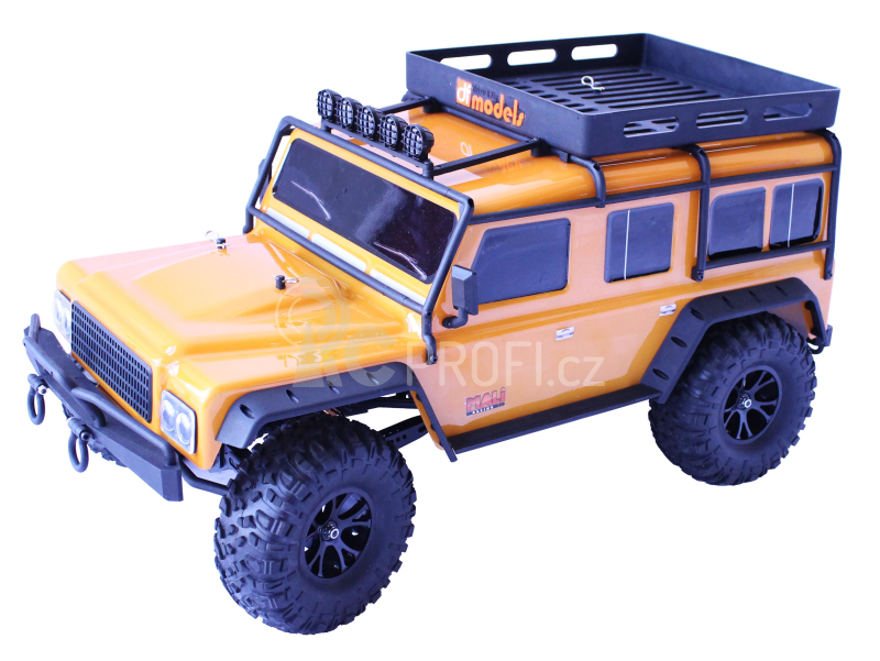RC auto DF-4J XXL CRAWLER 2020, oranžový