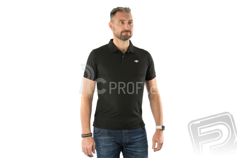 DJI Black POLO-Shirt(XL)