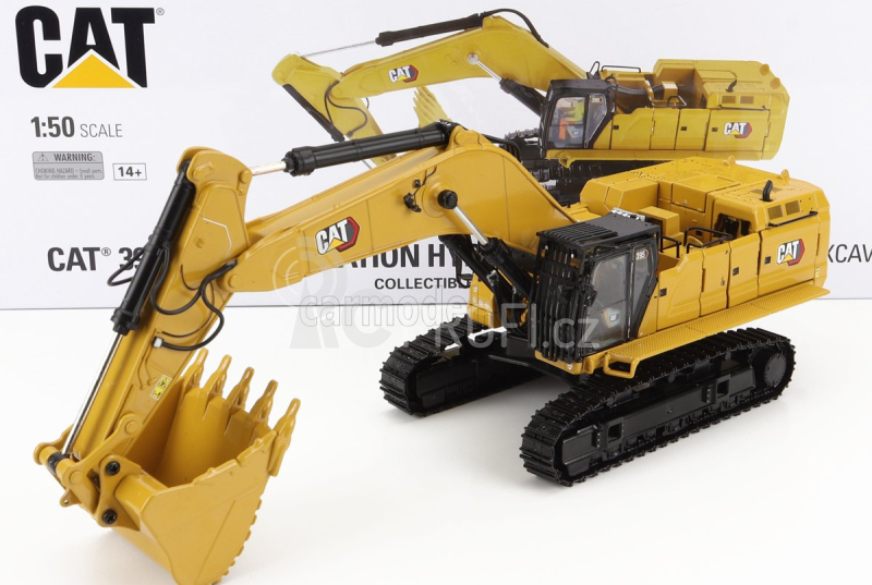 Dm-models Caterpillar Cat395 Pásový bagr 1:50, žlutá