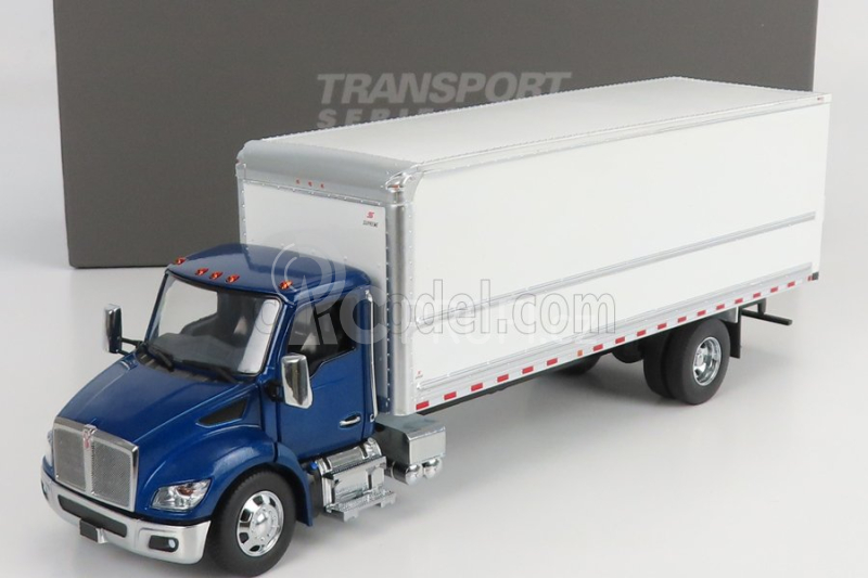 Dm-models Kenworth T280 Truck Cassonato 2010 1:32 Modrá Bílá