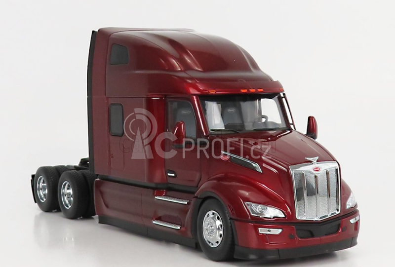 Dm-models Peterbilt 579 Tractor Truck 3-assi 2011 1:32 Red Met