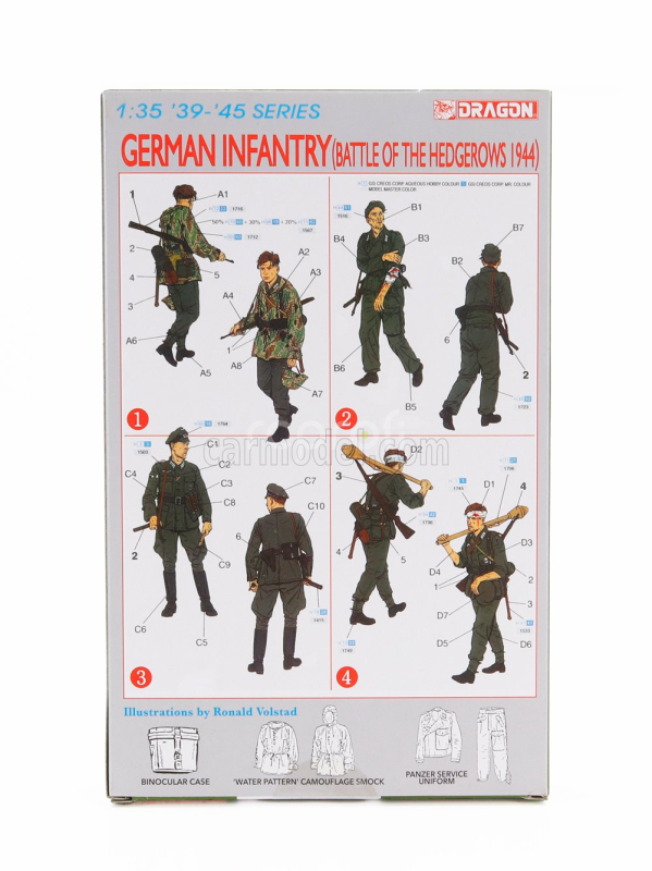 Dragon armor Accessories German Infantry Military Figures 1:35 /