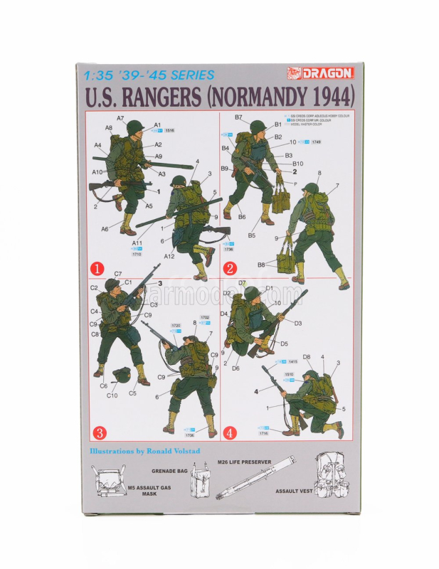 Dragon armor Accessories Usa Ranger Military Figures Normandy 1:35 /