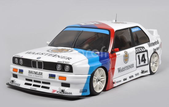 Drift 4WD 510 E + BMW M3 E30 2mm čirá karoserie