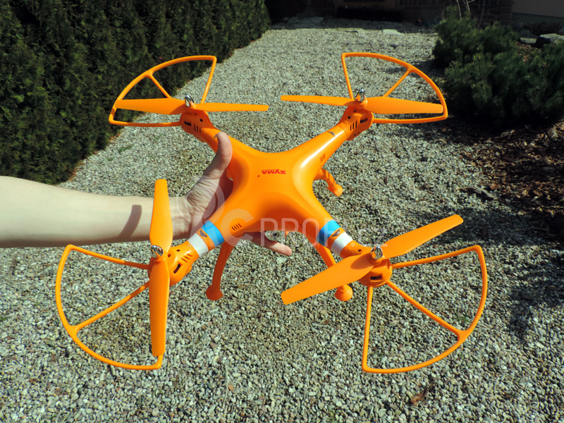 Dron Syma X8C, oranžová