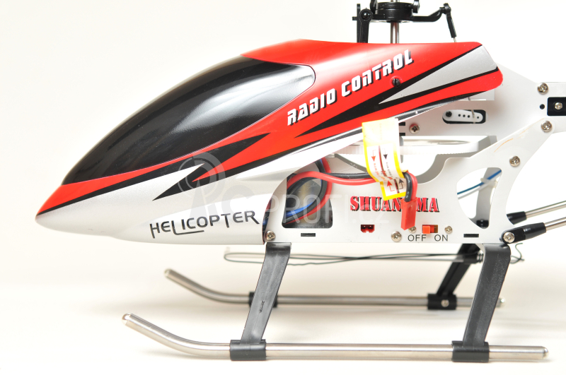 RC vrtulník Double Horse 9104, červená