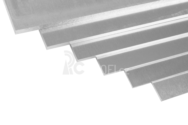 Duraluminium plech 500x250x1,5 mm