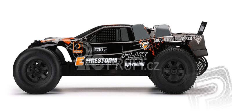 E-FIRESTORM 10T Flux RTR s 2,4GHz RC soupravou, kar. DSX-2 + speed pack