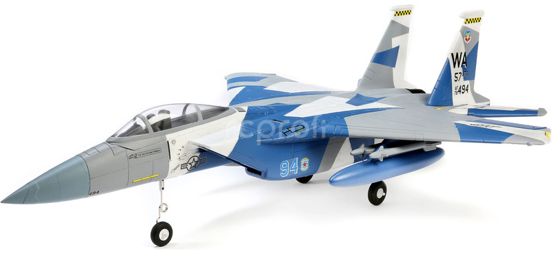 RC letadlo E-flite F-15 Eagle 0.7m SAFE Select BNF Basic