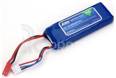 E-Flite LiPol 7.4V 800mAh 30C JST